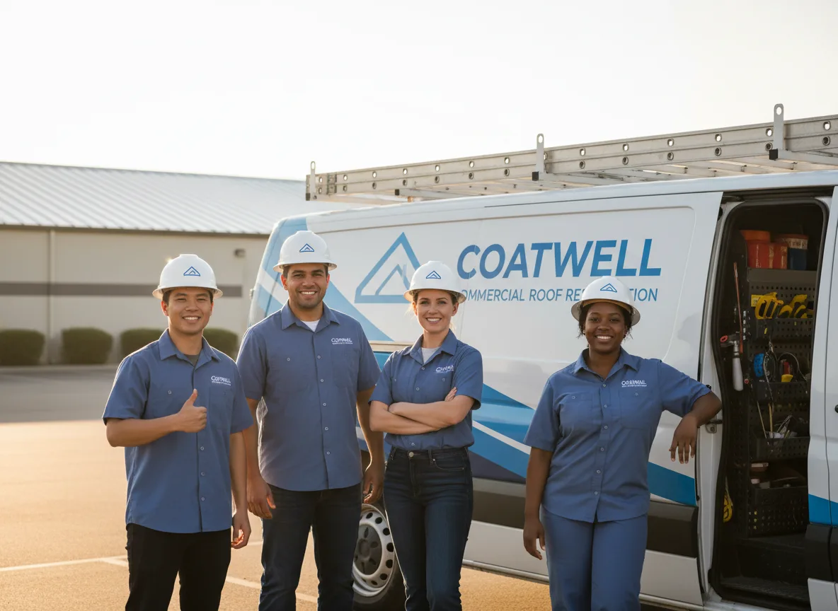 Commercial roof coating company in Garland, NE